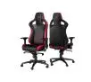 Fotel Noblechairs EPIC MouseSport Edition Gamingowy do 120kg  Skóra ECO Czarno-czerwony