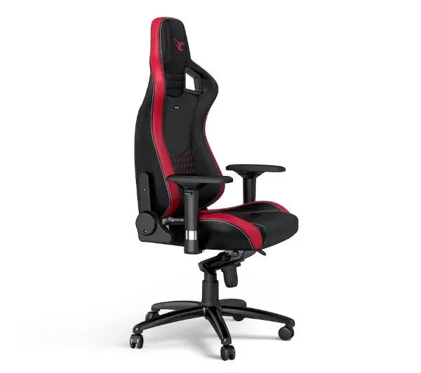 Noblechairs EPIC MouseSport Edition Gamingowy do 120kg  Skóra ECO Czarno-czerwony - Kup na Raty - RRSO 0%