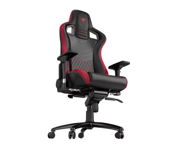 Noblechairs EPIC MouseSport Edition Gamingowy do 120kg  Skóra ECO Czarno-czerwony - Kup na Raty - RRSO 0%