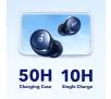 Słuchawki bezprzewodowe Soundcore Space A40 Dokanałowe Bluetooth 5.2 Niebieski