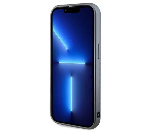 Guess Sequin Script Metal GUHCP14LPSFDGSS do iPhone 14 Pro Srebrny