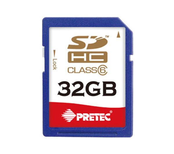 Pretec SDHC Class 6 32GB