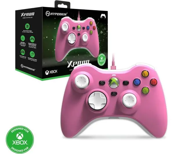 Hyperkin Xenon do Xbox, PC Przewodowy Różowy