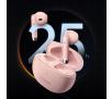 Słuchawki bezprzewodowe Mcdodo HP-8032 Douszne Bluetooth 5.0 Różowy