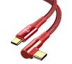 Kabel Mcdodo USB-C do USB-C CA-8321 100W 90 1,2m Czerwony