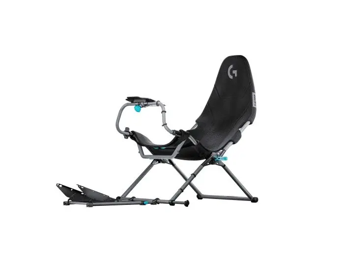 Fotel Playseat® Challenge X Logitech G Edition Wyścigowy do 163kg Tkanina Czarny