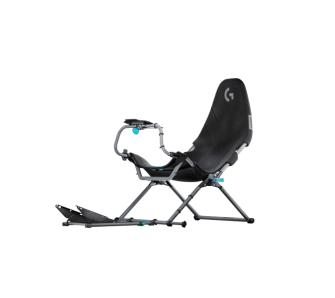 Fotel Playseat® Challenge X Logitech G Edition Wyścigowy do 163kg Tkanina Czarny