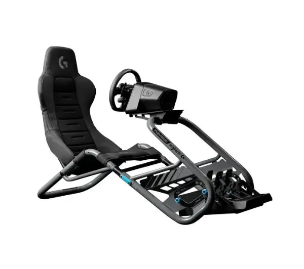 Playseat® Trophy Logitech G Edition Wyścigowy do 163kg Tkanina Skóra ECO Szary - Kup na Raty - RRSO 0%