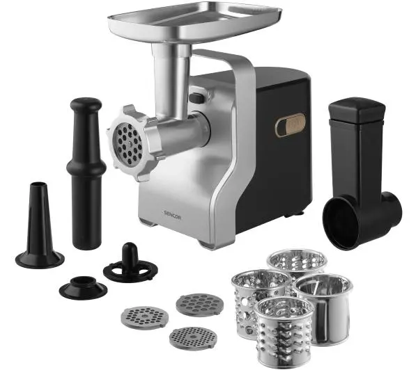 Maszynki do mięsa - Sencor SMG 6400SL 2100W 3 sitka Szatkownica