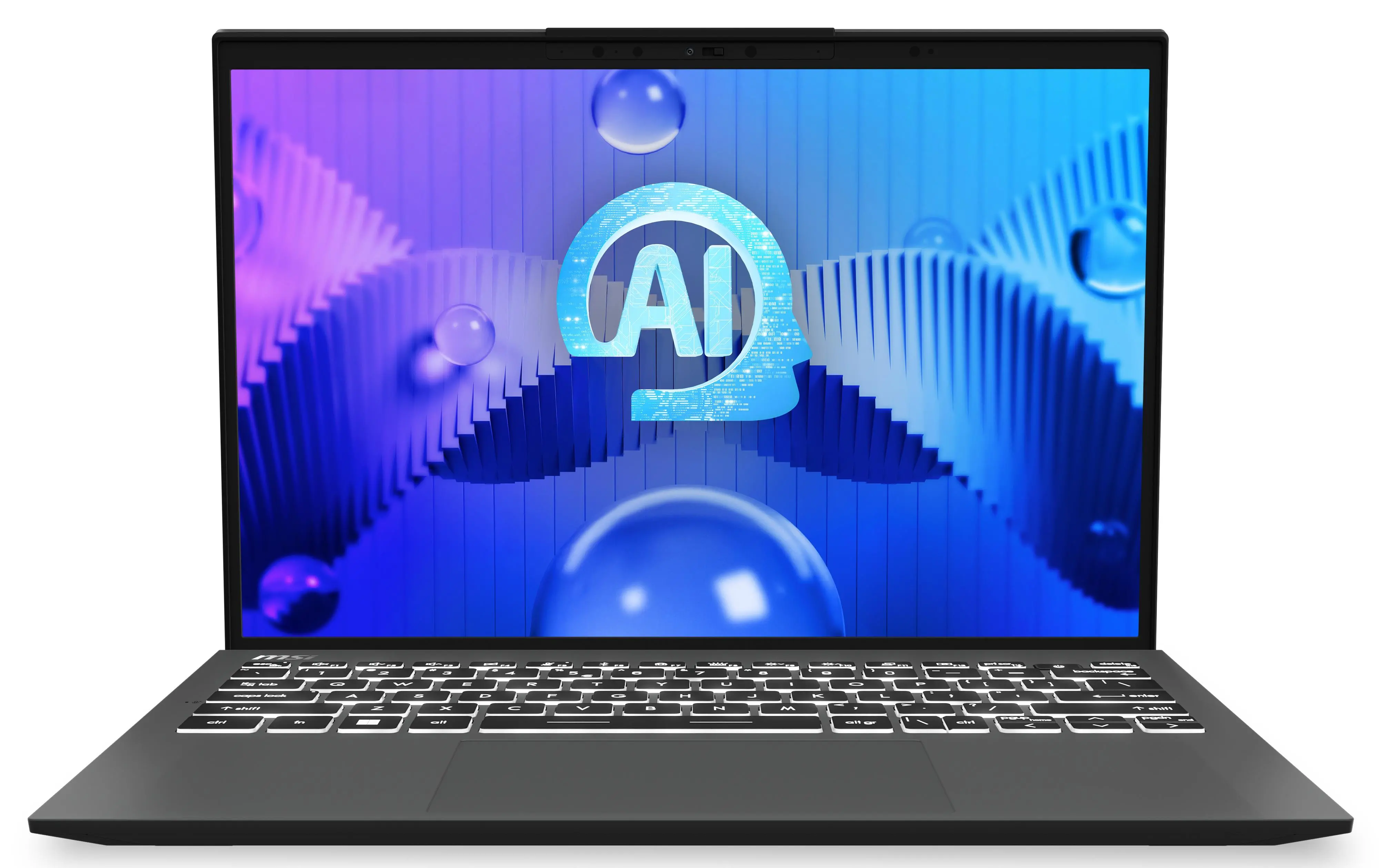 Laptop ultrabook MSI Prestige 13 AI Evo A1MG-038PL OLED 13,3" Ultra 5 125H 32GB RAM 1TB Dysk SSD Win11 Szary