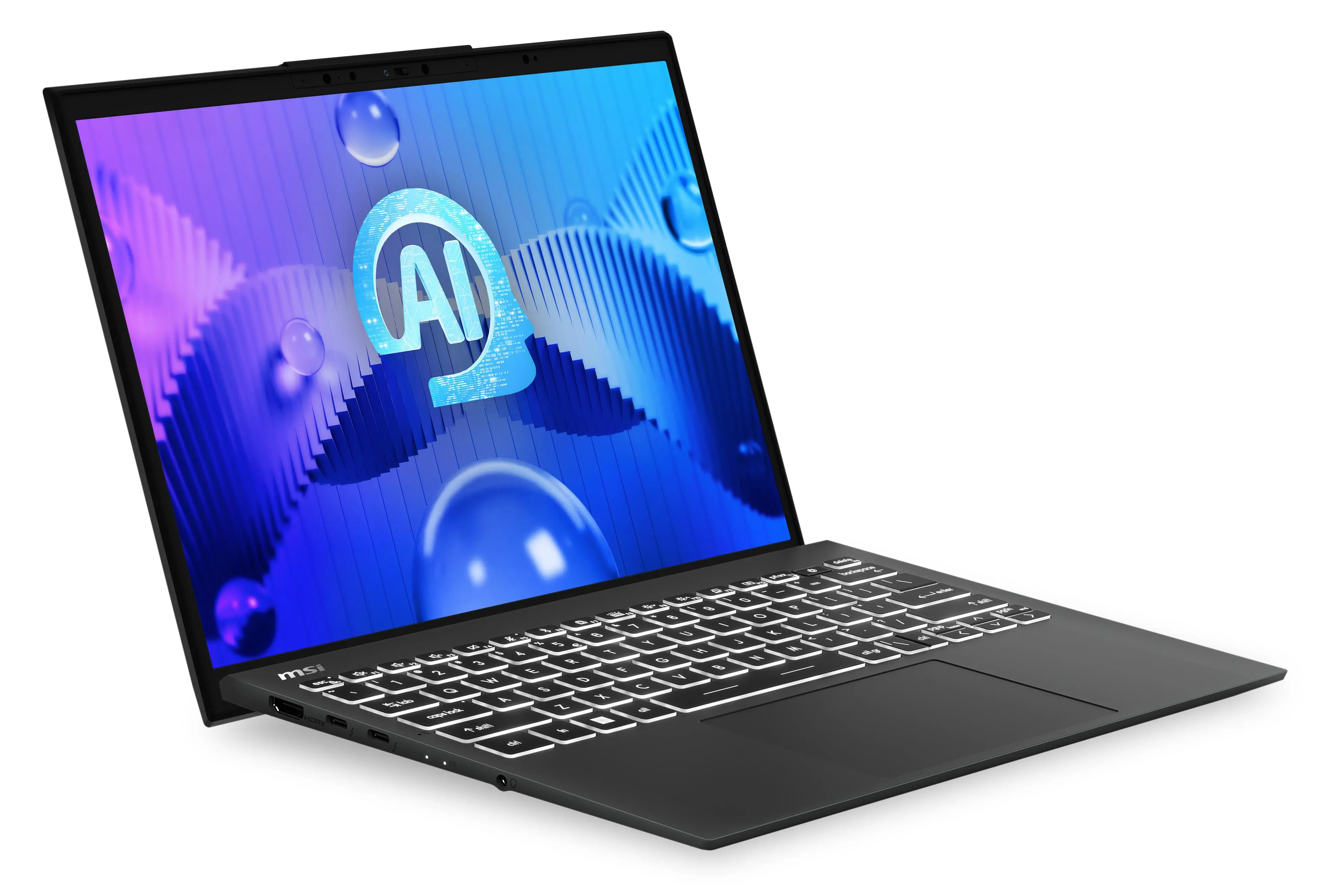 Laptop ultrabook MSI Prestige 13 AI Evo A1MG-038PL OLED 13,3" Ultra 5 125H 32GB RAM 1TB Dysk SSD Win11 Szary