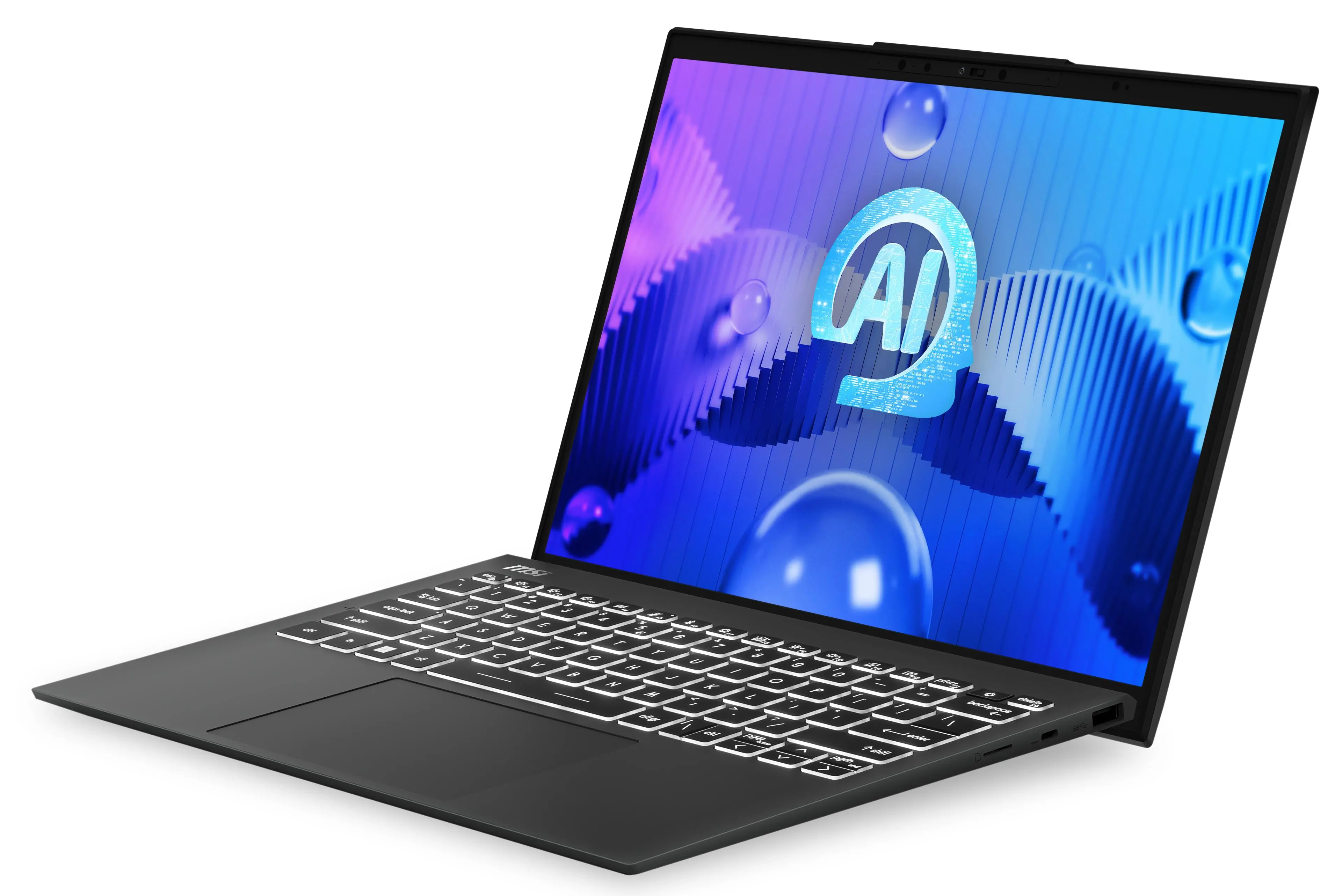 Laptop ultrabook MSI Prestige 13 AI Evo A1MG-038PL OLED 13,3" Ultra 5 125H 32GB RAM 1TB Dysk SSD Win11 Szary