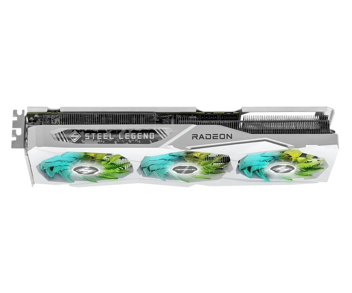 グラフィックボード・グラボ・ビデオカード ASRock STEEL LEGEND AMD Radeon RX 7600XT ASRock Radeon RX 7600 XT Steel Legend 16GB OC (RX7600XT SL