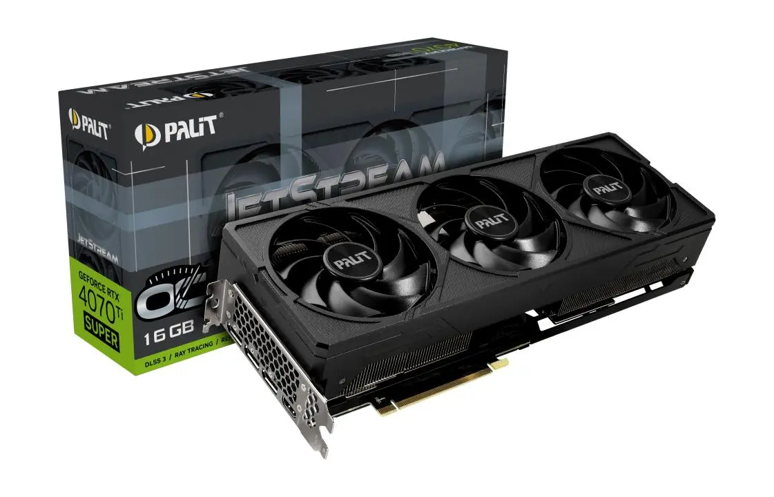 Karta graficzna Palit GeForce RTX 4070 Ti Super JetStream OC 16GB