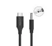 Kabel zasilający Unitek C14120BK do laptopa Dell 65W USB-C - DC 4,5 mm 1,8m Czarny