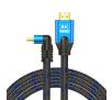 Kabel HDMI Savio CL-175 Kątowy 5m Czarny