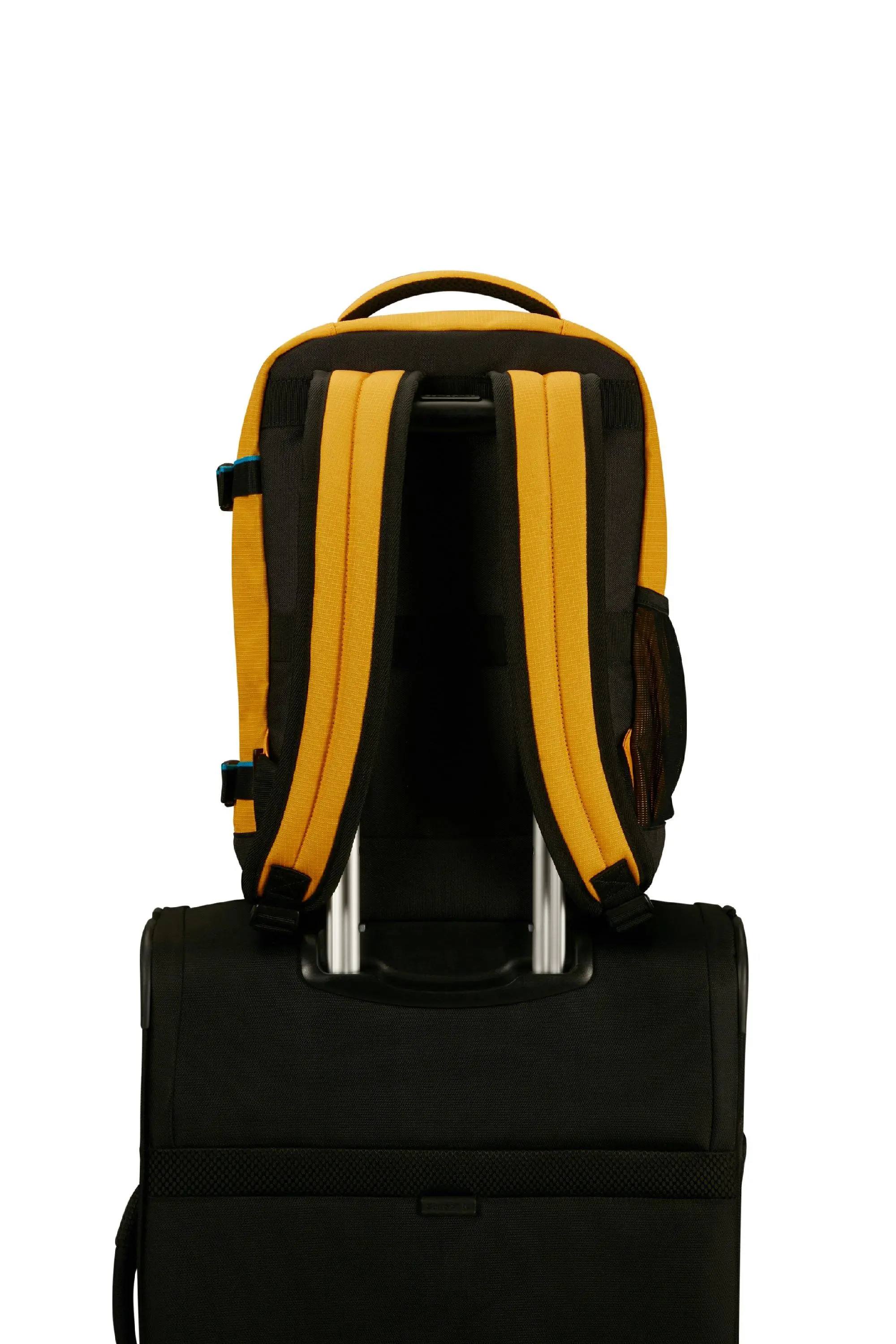 Plecak na laptopa American Tourister Take2Cabin Żółty