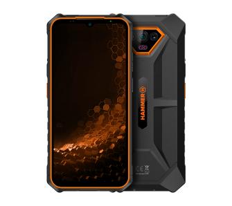 Smartfon myPhone HAMMER Iron V 6,5" 50 Mpix Czarno-pomarańczowy