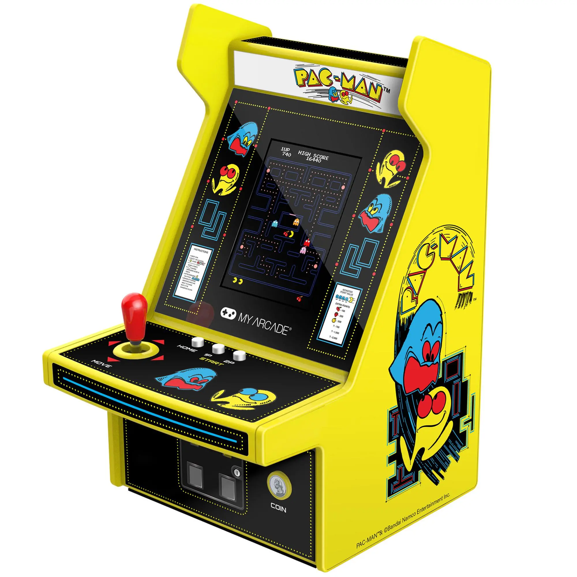 My Arcade Micro Player Pro Pac-Man - Dobra cena, Opinie w Sklepie RTV ...