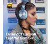 Słuchawki bezprzewodowe Oneodio Fusion A70 Nauszne Bluetooth 5.2 Niebieski
