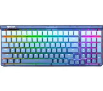 Klawiatura mechaniczna Redragon K656 Pro RGB Purple Switch Niebieski