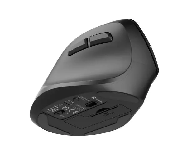 Natec Crake 2 Dla leworęcznych Czarny