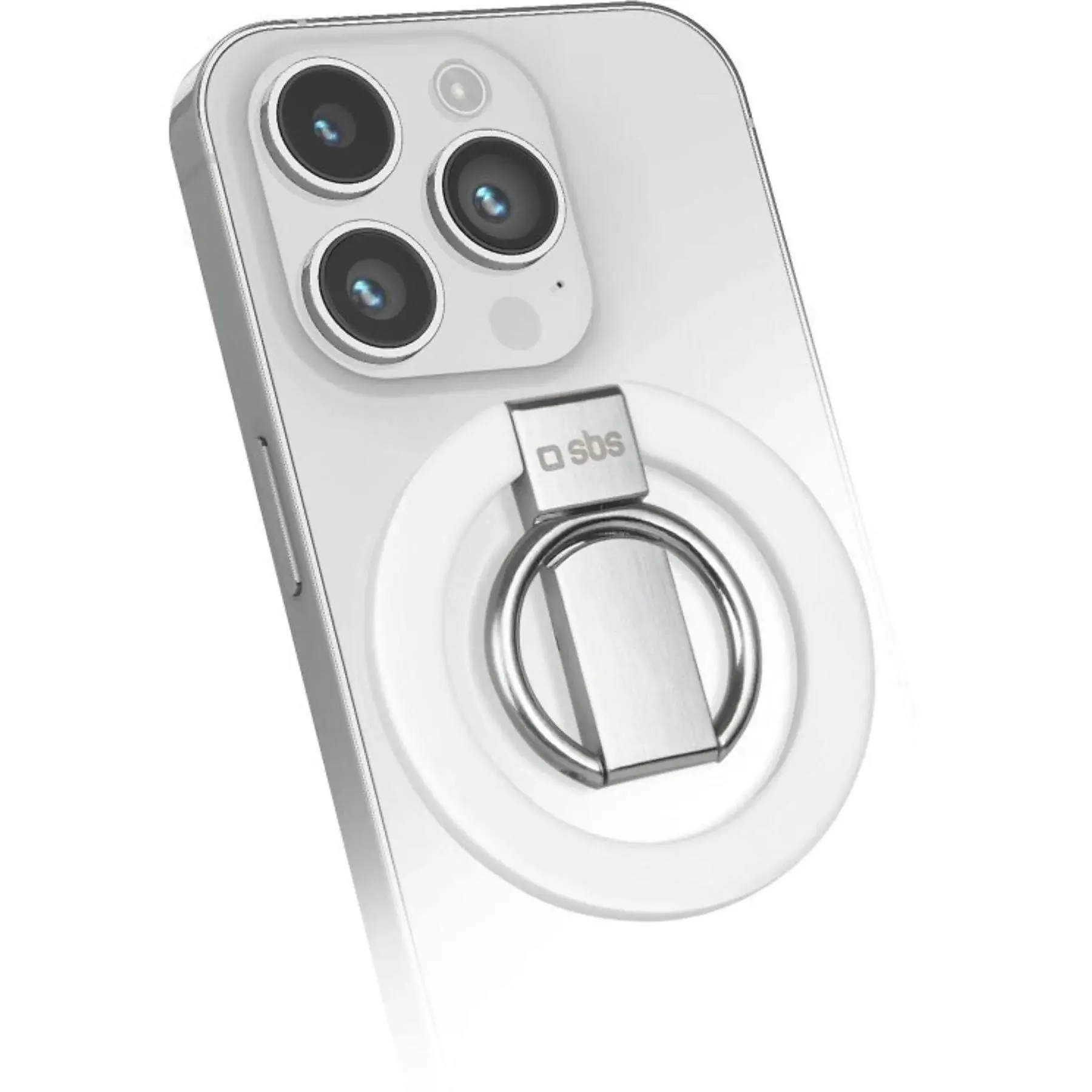 Ring do telefonu SBS MagSafe Ring Stand Czarny