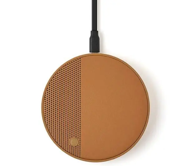 Lexon Oslo Energy+ 10W z głośnikiem Bluetooth Brązowy - Kup na Raty - RRSO 0%