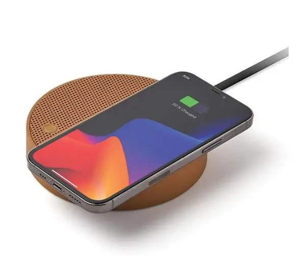 Lexon Oslo Energy+ 10W z głośnikiem Bluetooth Brązowy - Kup na Raty - RRSO 0%