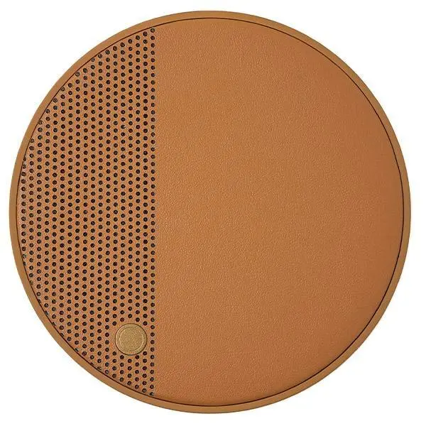 Ładowarka indukcyjna Lexon Oslo Energy+ 10W z głośnikiem Bluetooth Brązowy