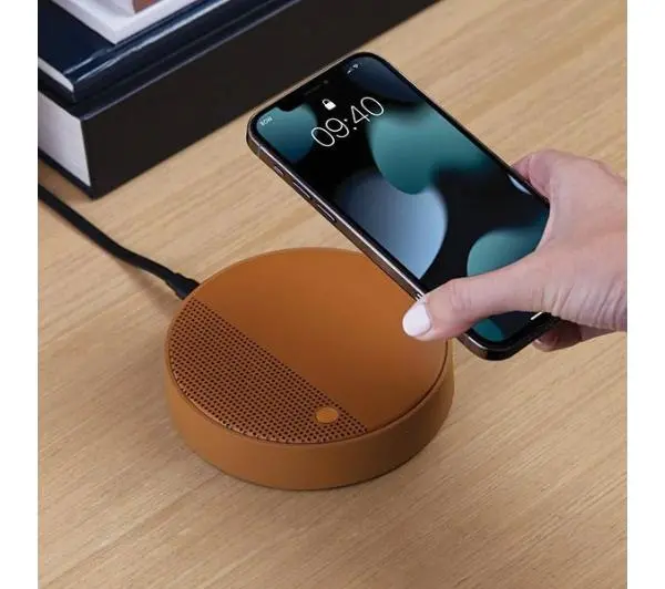 Lexon Oslo Energy+ 10W z głośnikiem Bluetooth Brązowy - Kup na Raty - RRSO 0%