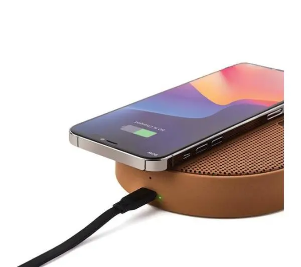 Lexon Oslo Energy+ 10W z głośnikiem Bluetooth Brązowy - Kup na Raty - RRSO 0%