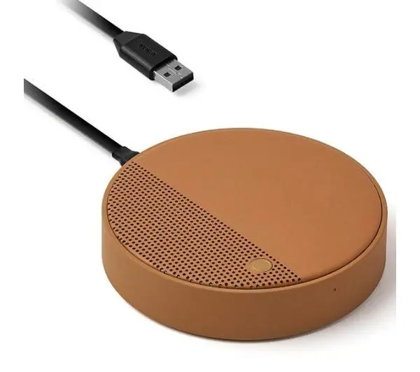 Lexon Oslo Energy+ 10W z głośnikiem Bluetooth Brązowy - Kup na Raty - RRSO 0%