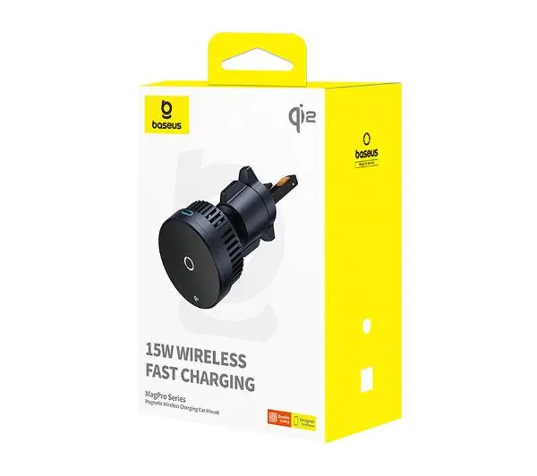 Baseus MagPro 15W Qi2.0 Czarny
