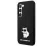 Etui Karl Lagerfeld Silicone Choupette do Samsung Galaxy S24 Czarny