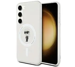 Karl Lagerfeld Silicone Choupette do Samsung Galaxy S23 Przezroczysty