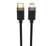 Kabel Duracell USB-C do Lightning 1m Czarny