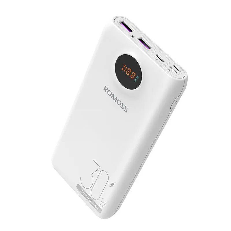фото Зовнішній акумулятор (павербанк) Romoss SW20S Pro 20000mAh White (PSW20-392-1133H)