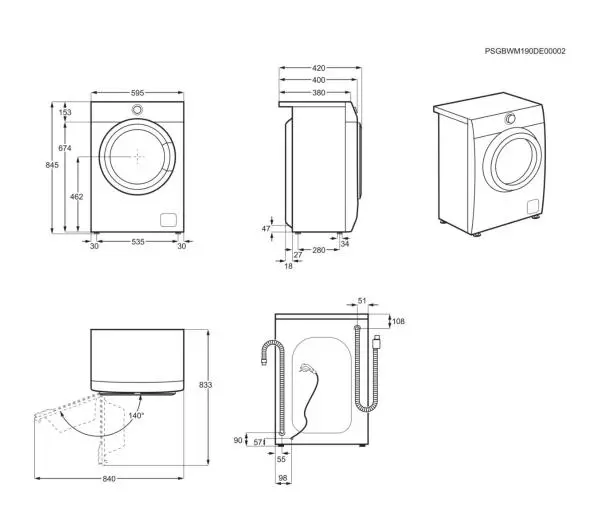 Electrolux 600 SensiCare EW6SM226CP Superslim 6kg 1200obr/min - TRZECI -55%, ALBO 5-TY ZA 1ZŁ - Kup na Raty - RRSO 0%