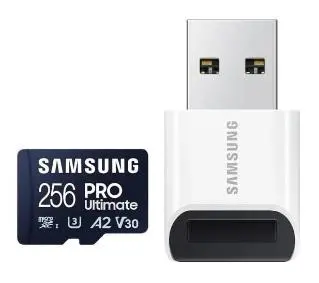 Samsung PRO Ultimate 2023 microSD 256GB 200/130MB/s + czytnik