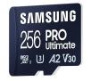 Karta pamięci Samsung PRO Ultimate 2023 microSD 256GB 200/130MB/s + czytnik