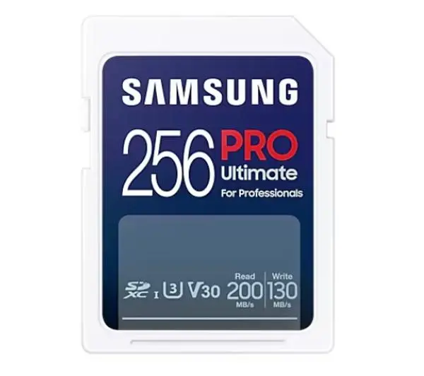 Samsung PRO Ultimate 2023 SD 256GB 200/130MB/s U3 V30 + czytnik
