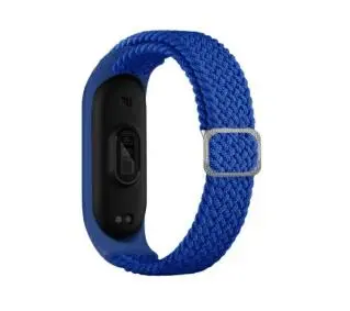 Beline do Mi Band 3/4 Textile Niebieski