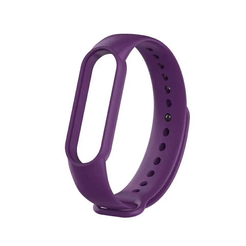 Pasek Beline do Mi Band 7/6/5 Purpurowy
