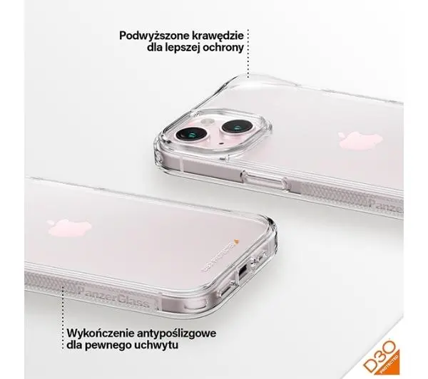 PanzerGlass HardCase do iPhone 15 Przezroczysty