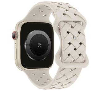 Pasek Beline do Apple Watch Silicone Woven 38/40/41mm (beżowy)