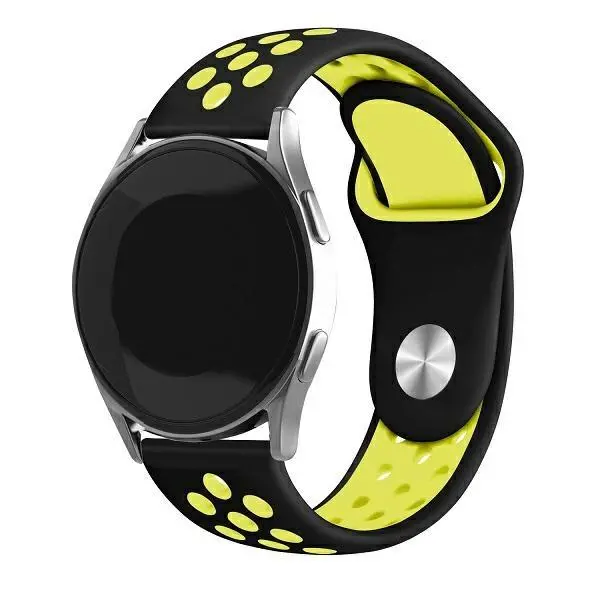 Pasek Beline do Watch 22mm Sport Silicone uniwersalny Czarno-żółty