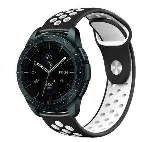 Beline do Watch 20mm Sport Silicone uniwersalny Czarno-biały