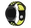 Pasek Beline do Watch 20mm Sport Silicone uniwersalny Czarno-żółty