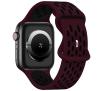 Pasek Beline do Apple Watch New Sport Silicone 38/40/41mm (bordowo-czarny)
